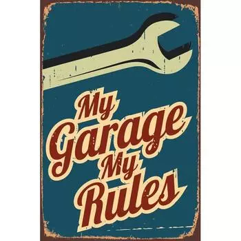 Ретро металлическая жестяная вывеска плакат табличка бар паб клуб кафе домашняя тарелка настенный декор искусство 10