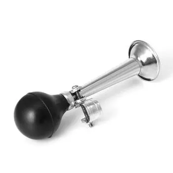 Ретро металлический велосипедный воздушный гудок, колокольчик, горн, труба, сигнальная лампа с двухцветным сигналом 1pcs