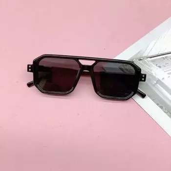 Ретро мода двойной луч детские солнцезащитные очки солнцезащитные очки солнцезащитные вогнутые детские солнцезащитные очки защита от ультрафиолета