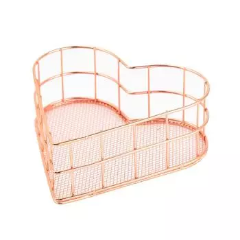 Ретро мода металлические корзины для хранения удобный и практичный органайзер для офисного стола