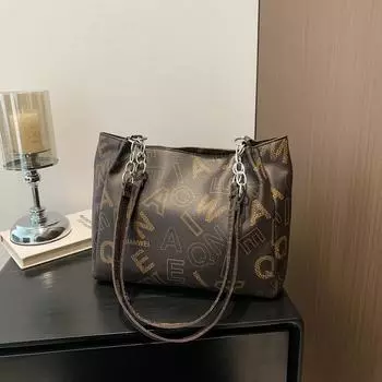 Ретро модная повседневная сумка для женщин на весну новая большая вместительная сумка модная сумка для поездок на работу сумка через плечо