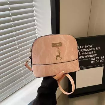 Ретро модная сумка через плечо простая модная повседневная сумка-мессенджер 2024 года, новинка лета простая модная сумка для поездок на работу чёрный