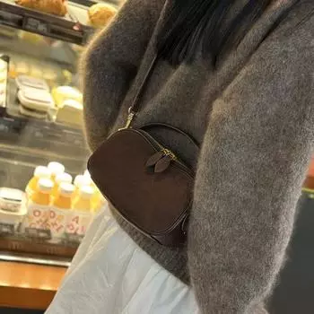 Ретро модная сумка новая нишевая универсальная сумка через плечо высококачественная текстура сумка через плечо