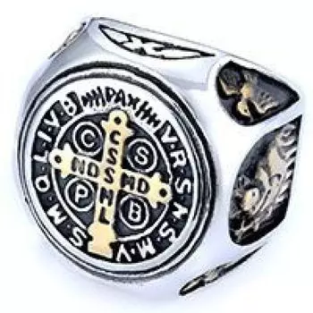 Ретро модный логотип CPSB Orthodox из нержавеющей стали невыцветающее кольцо