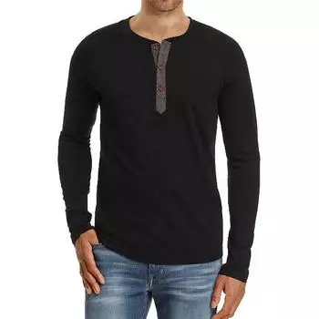 Ретро мужская уличная свободная осенняя толстовка с капюшоном повседневная с длинными рукавами воротник хенли верхняя рубашка кардиган S белый