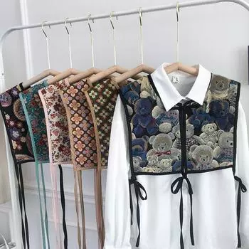 Ретро национальный стиль вышитая шаль женские цветочные винтажные укороченные жилеты уличная женская повседневная одежда без рукавов свободная верхняя одежда One Size темно-синий