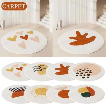 Ретро напольный коврик в литературном стиле джутовый тканый ковер для гостиной, кабинета, спальни, коврик для дивана, домашний декор One Size