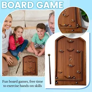 Ретро настольные игры с несколькими играми для развлечения, набор ретро-пинбольных столов One Size