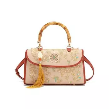 Retro New Arrival Birthday Gift Women s Bag Apricot color