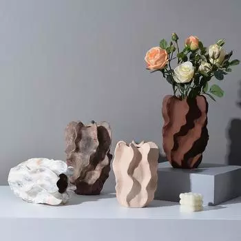 Ретро новая китайская керамическая ваза украшения украшения фарфоровая ваза с цветочной композицией и гидропоникой в крыльце тумба под телевизор