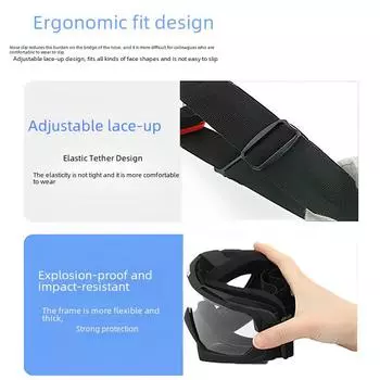 Ретро-очки для бездорожья на мотоциклах — защита от ветра и песка для мотоциклистов Harley