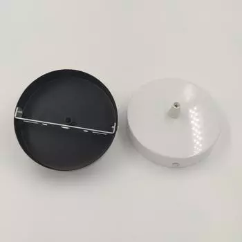 Ретро-основания ламп, потолочные пластины, подвесные, 8/10/12 см, основание шасси, железный подвесной светильник, сделай сам, проволочный замок, основание лампы, крепление, потолочные фитинги