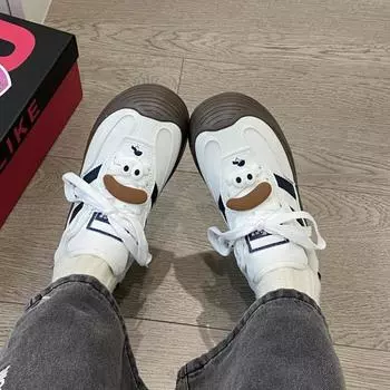 Ретро парусиновая обувь, новая женская трендовая спортивная обувь, весна-лето, модные уличные повседневные кроссовки на платформе, женские универсальные кроссовки 35 белый