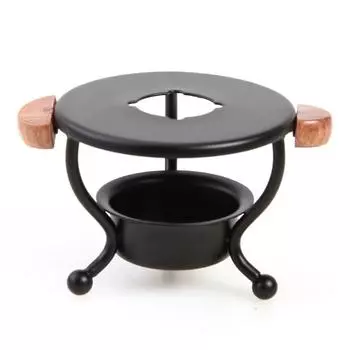 Ретро-печь для сургуча, штатив для костра, краска для сургуча, грелка для сургуча, горшок для плавления клея, сделай сам, ремесло One Size чёрный