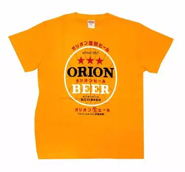 Ретро-принт с логотипом и дизайном Yellow Goods [Orion Beer] Футболка (M)