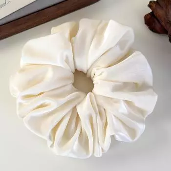 Ретро Простые Бархатные Большие Резинки для Волос Однотонные Повязки на Голову для Женщин Девочек Элегантные Веревки для Волос Резинки Модные Резинки для Волос