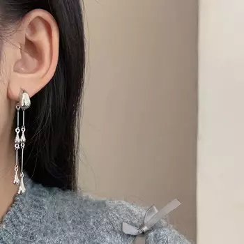 Ретро простые серьги-кисточки в форме капель воды изысканные серьги темпераментные женские украшения для вечеринок подарки как