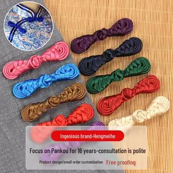 Ретро-пуговицами чонсам-пипа: Костюм Тан в китайском стиле ручной работы и декоративные аксессуары Ханьфу