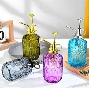 Ретро-распылитель для очистки стеклянная бутылка для садоводства и домашнего хозяйства 400 мл большая емкость для бутылок-контейнеров для ванной комнаты украшения для дезинфекции бутылок