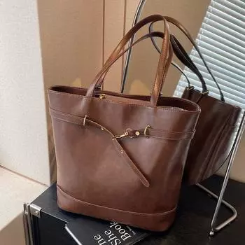 Ретро рюкзак сумка женская модная сумка для дальних поездок большая вместительная сумка через плечо коричневый