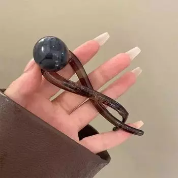 Ретро S-образные заколки для волос с хвостиком, новая мода, разноцветные витые полые заколки в форме акулы, головной убор, аксессуары для волос, подарок