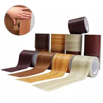 Ретро самоклеящаяся водонепроницаемая лента ПВХ пол рулон наклейка пол наклейка имитация деревянной ленты 1