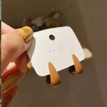 Ретро серьги-подвески для женщин креативный дизайн темперамент личность ювелирные изделия девушка подарок Brincos коричневый