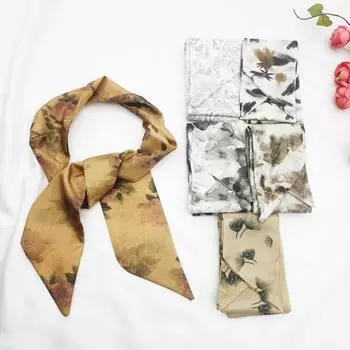 Ретро шарф повязка на голову старинный стиль длинная лента новый китайский стиль майяра цветные аксессуары женская лента для волос в национальном стиле