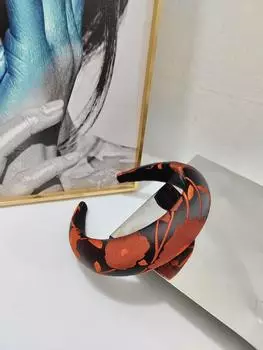 Ретро-широкая повязка на голову, легкая, роскошная, высококачественная, плетеная повязка на голову, высокое давление на голову, темперамент, повязка на голову для банкета, аксессуары для волос