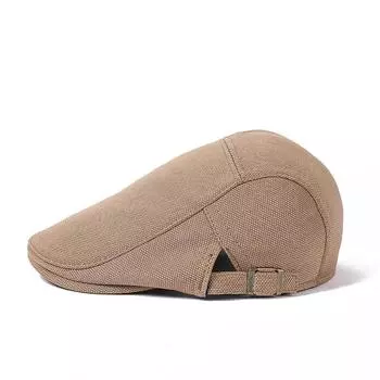 Ретро шляпа с утиным язычком мужская кепка нападающего Англии литературный молодежный берет шляпа старика M56-58cm тёмно-синий