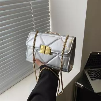 Retro small bag women s 2024 new foreign casual small square bag temperament fashionable and beautiful trend shoulder messenger bag чёрный