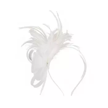Retro Small Top Hat Headband Formal Dress Bridal Headband Feathers Mesh Headband Masquerade Party