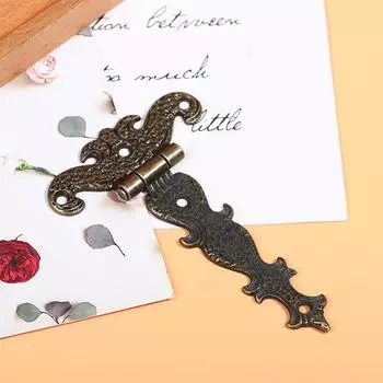 Ретро сплав дверной соединитель старинные петли из сплава оконный шкаф шкатулка для драгоценностей бронзовый