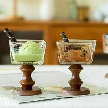 Ретро-стакан для кофе с ручкой из цельного дерева, стаканы для питья, бокалы для воды, стаканы для сока, эспрессо, коктейля, пива, чая, бара 201-300ml