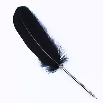 Ретро стиль перо шариковая ручка свадебный подарок офисные школьные принадлежности Kawaii студенческий подарок подарок красный