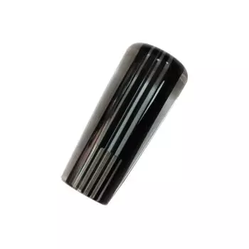 Retro Striped Shift Black Knob, 100mm, Line, MM75-0010-BK чёрный