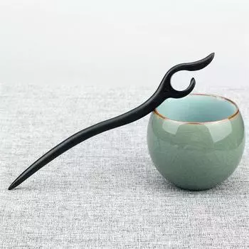 Retro Style Hairpins Simple Natural Black Sandalwood Hair Sticks Women Girls Chopstick Hair Clips Pins Jewelry Hair Accessories Hair Sticks