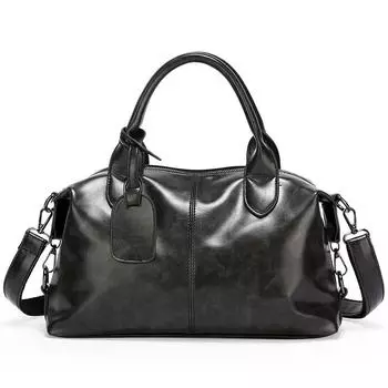 Ретро сумка большой вместимости Модная матовая сумка-бостон Ручная сумка-тоут для поездок