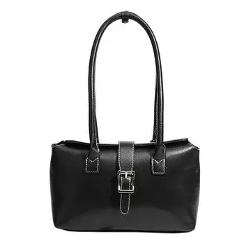 Ретро-сумка Boston, текстура, стиль колледжа, простая и универсальная сумка через плечо, женская сумка через плечо для поездок на работу