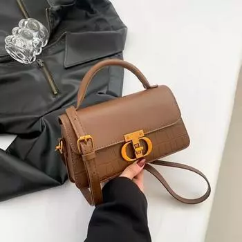 Ретро сумка через плечо для женщин маленькая сумка через плечо сумка через плечо оригинальная модная ниша