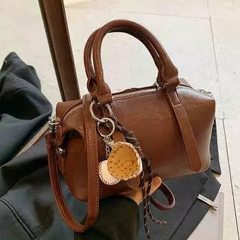 Ретро-сумка для женщин, модная фактура, сумки через плечо для поездок на природу, осень-зима, универсальная, большая вместимость, сумка на одно плечо