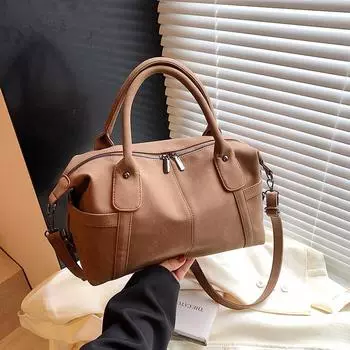 Ретро сумка подмышкой женская модная сумка через плечо высокого класса портативная женская сумка коричневый