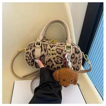 Ретро сумка женская большая вместимость 2024 новая осенне-зимняя повседневная сумка-мессенджер женская портативная сумка-подушка для поездок на работу