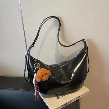 Ретро-сумка женская большая вместимость осень и зима повседневный дизайн сумка через плечо сумка для путешественников сумка для пельменей