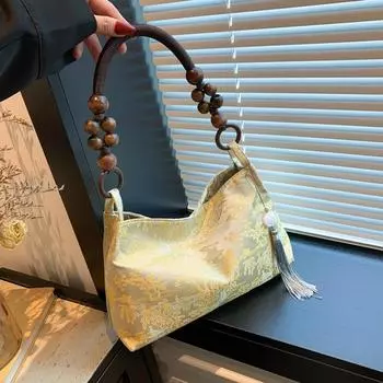 Ретро сумка женская летняя 2024 новая простая модная сумка модная простая сумка через плечо большой емкости сумка-мессенджер розовый