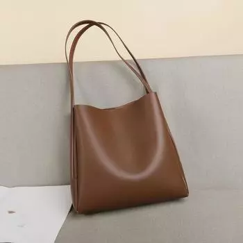 Ретро-сумка женская модная простая сумка через плечо подмышкой повседневная универсальная сумка-ведро для поездок на работу