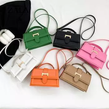 Ретро сумка женская сумка весна новая маленькая квадратная сумка нишевый дизайн сумки текстура плечо сумка-мессенджер розовый