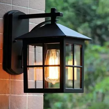 Ретро светодиодный настенный светильник эллиптический пылезащитный взрывозащищенный влагозащищенный E27 водонепроницаемый светильник для садового декора перила дорожки