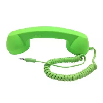 Ретро телефонная трубка для приема вызовов, защита от излучения, проводные наушники, телефонная трубка, мобильные телефоны