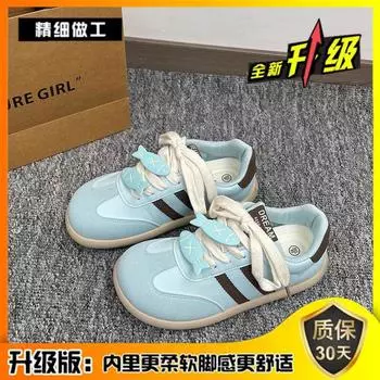 Retro thick baseplate shoes women s spring new versatile little white shoes niche casual sports shoes 35